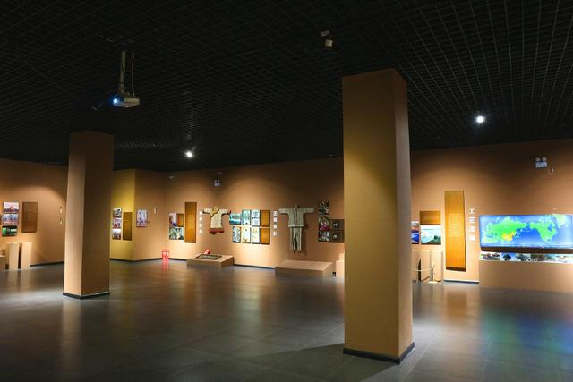 佳木斯市博物馆里趣味十足的赫哲族展厅